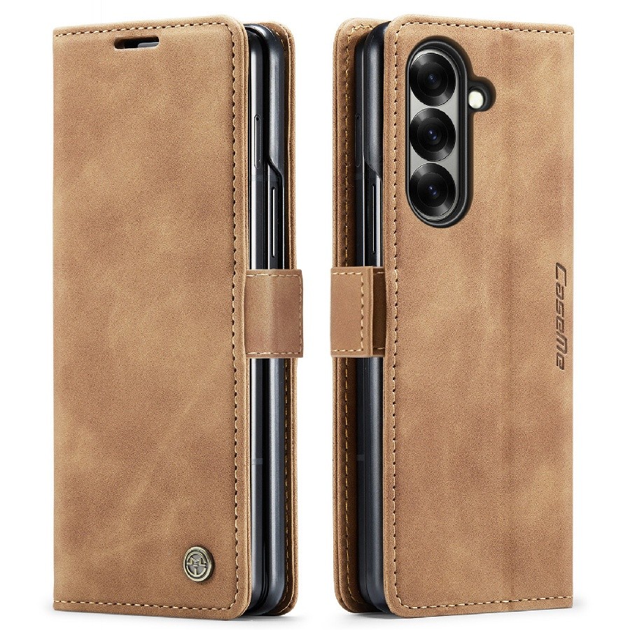 Capa Capinha Couro Carteira Para Samsung Galaxy Z Fold 8 Ultra 7 6 5 4 Case