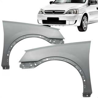 Paralama Corsa 2003 2004 2005 2006 2007 2008 2009 2010 2011 2012 Sem Furo Cinza em Oferta na Shopee