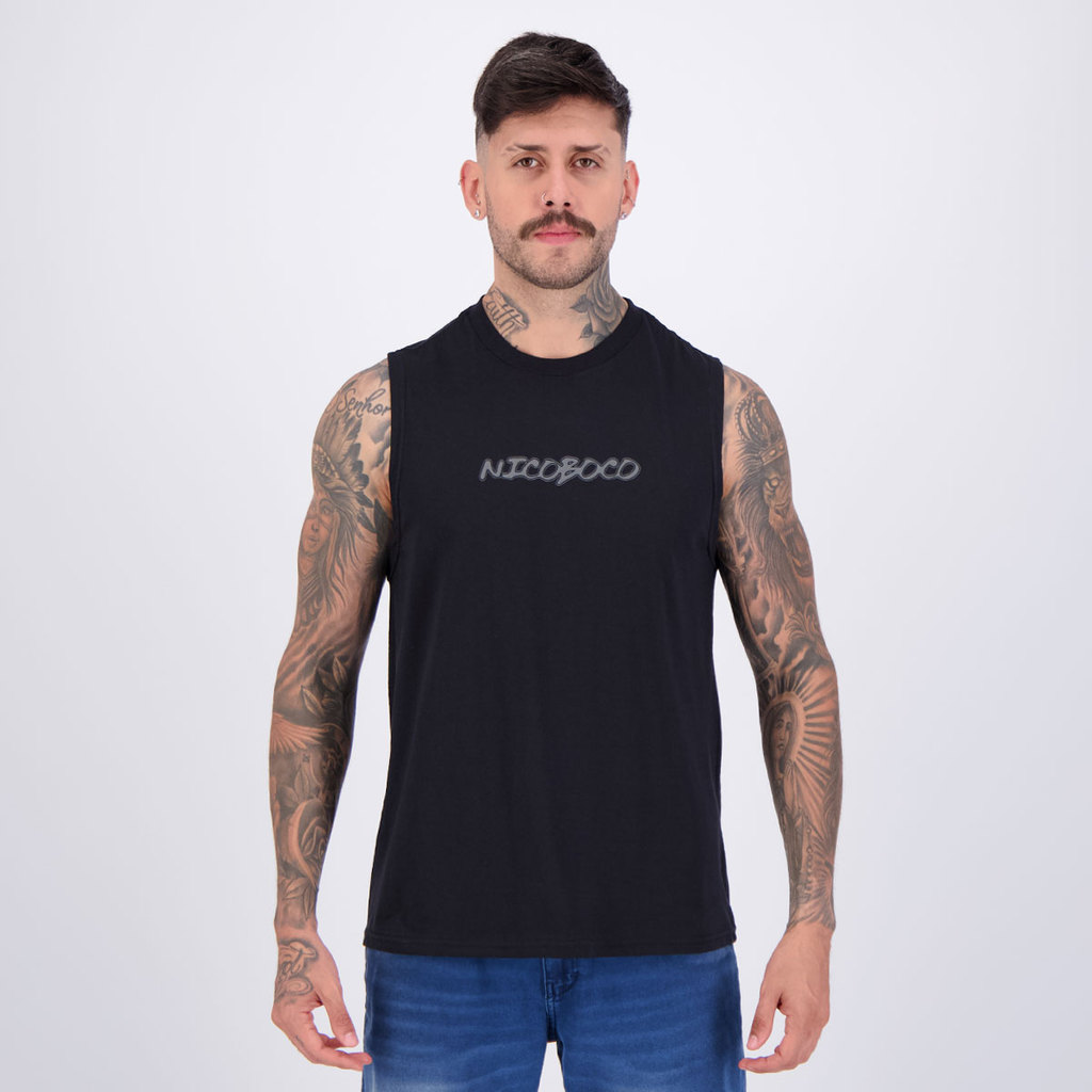 Regata Nicoboco Mcrae Preta em Oferta na Shopee