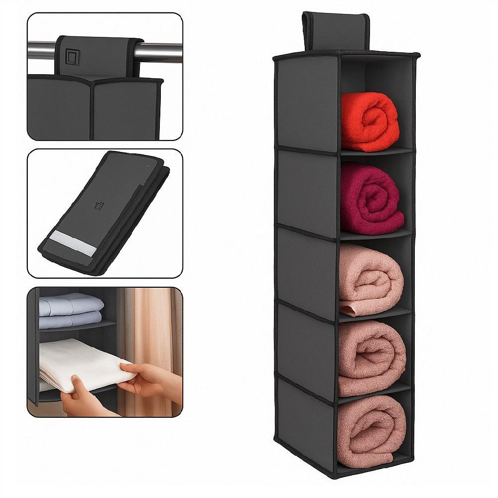 PRATELEIRA VERTICAL DE PORTA SAPATEIRA ORGANIZADOR GUARDA ROUPA CLOSET ARMARIO MULTIUSO 5 DIVISORIAS SAPATOS LENCOL TOAL