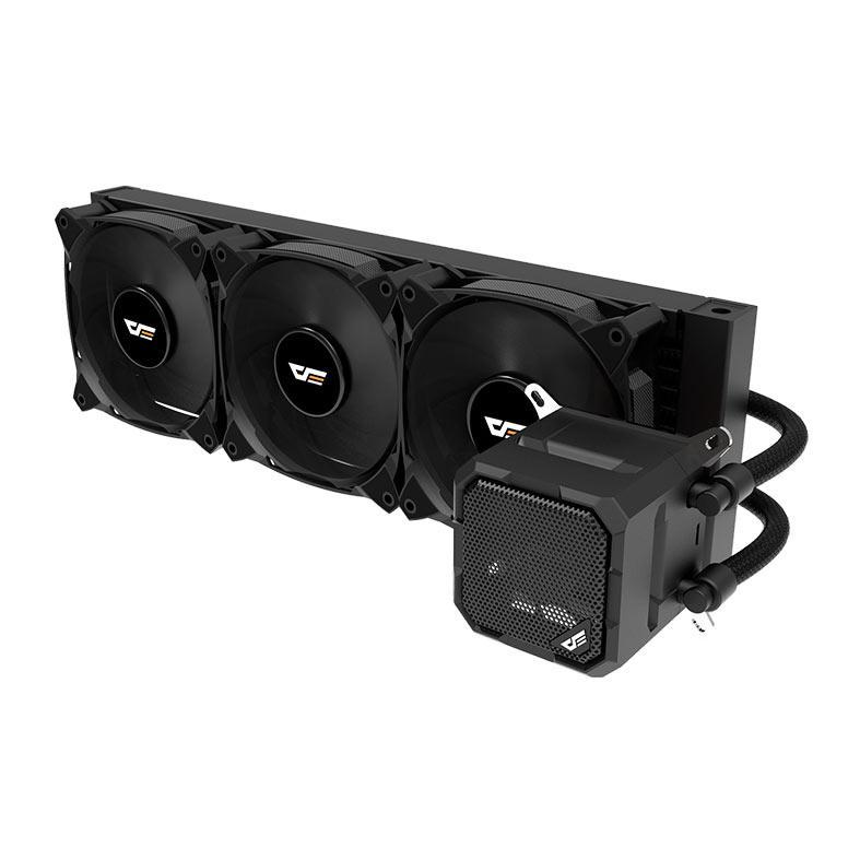 Water Cooler Aigo Darkflash Darkfog X360, 360mm, Preto, Alta Performance, DFX360-BK