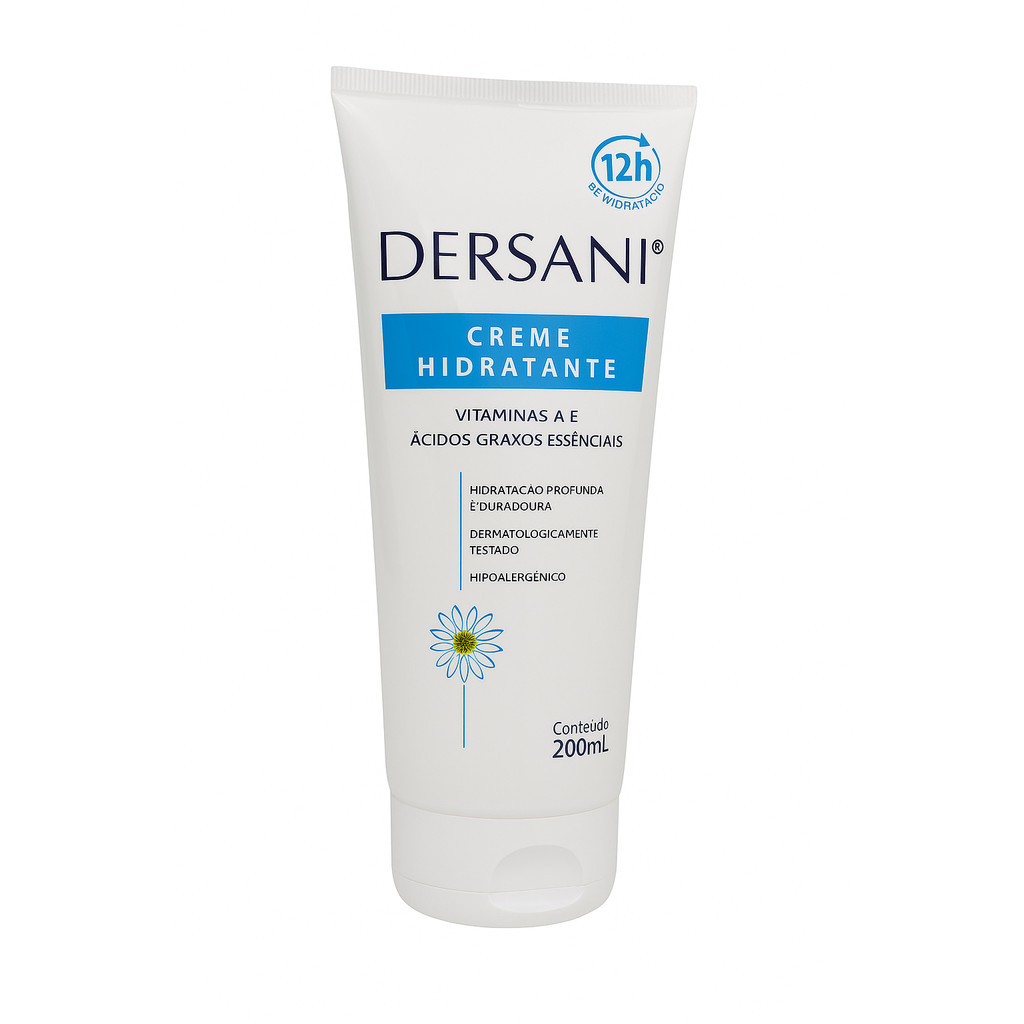 CREME HIDRATANTE DERSANI - 200ML em Oferta na Shopee