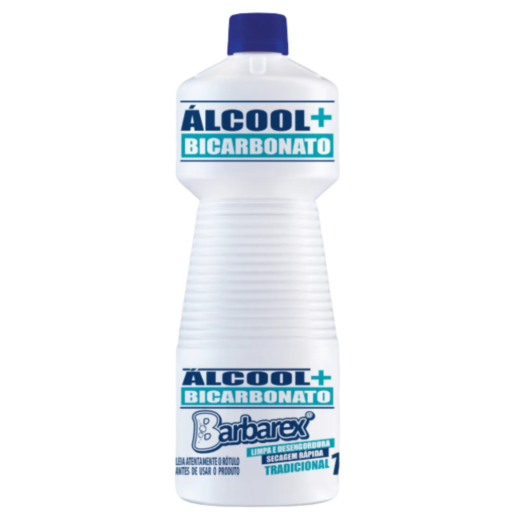 Álcool Bicarbonato Tradicional Barbarex 1 L em Oferta na Shopee