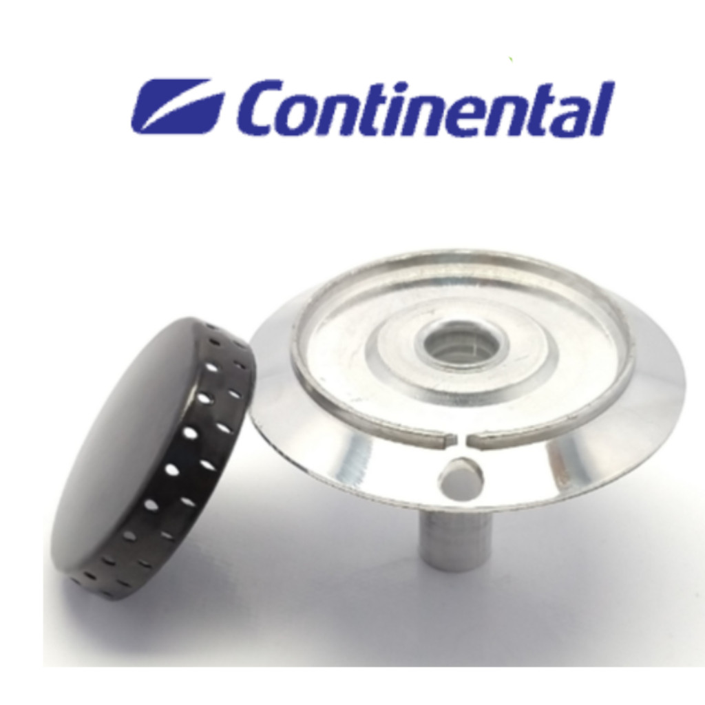 1 boca pequena continental perfetto novita splendido dorato peças de fogao
