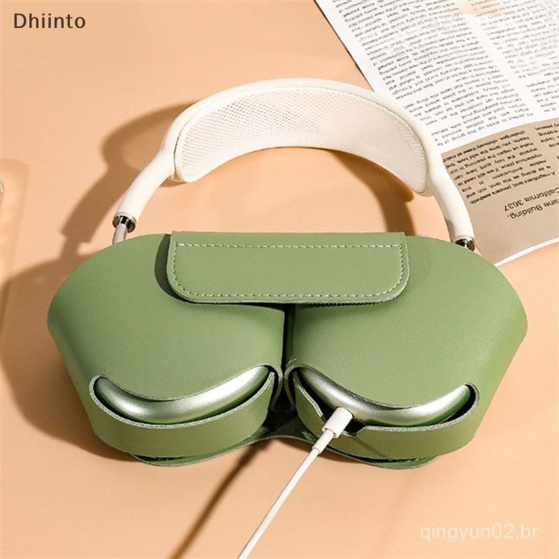 [Para Airpods Max Capa Protetora Fone De Ouvido De Couro Macia Contra Queda E Ar