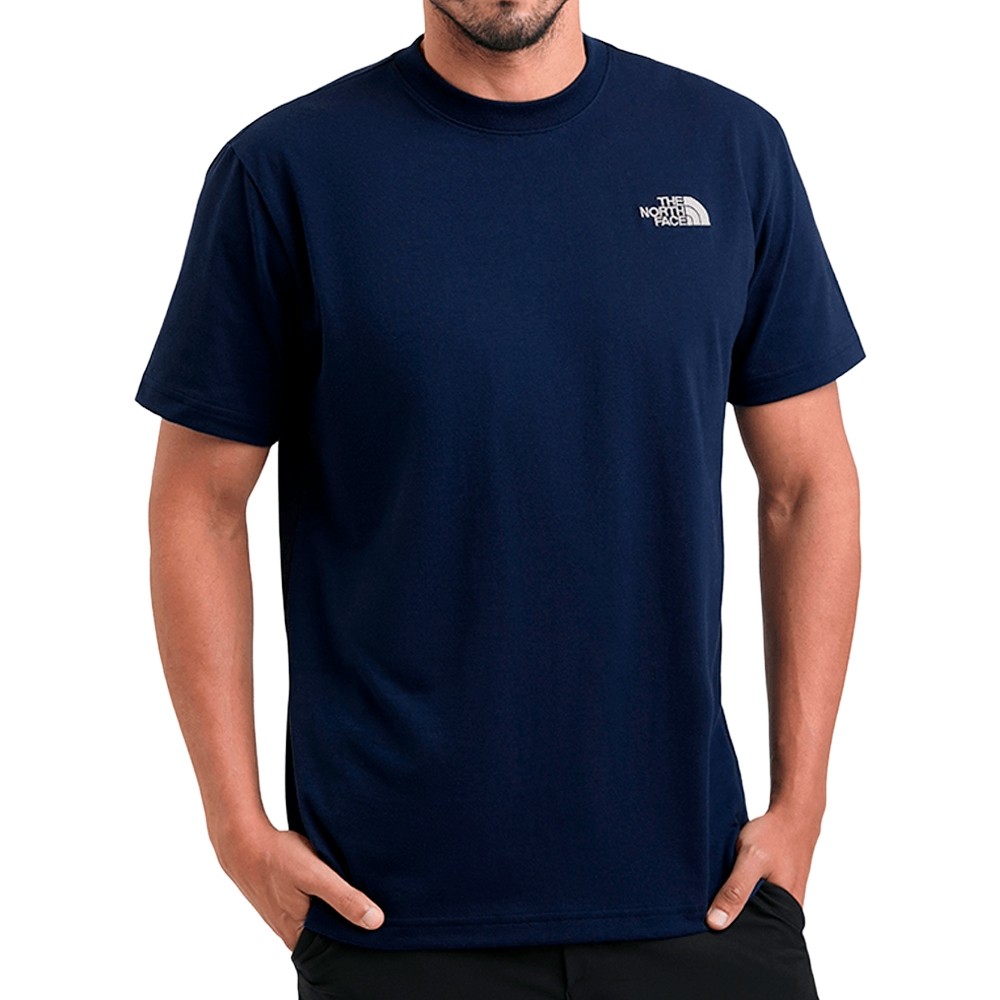 Camiseta Unissex M/C Evolution Azul D1R - The North Face