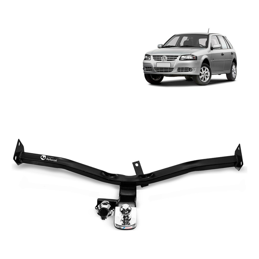 Engate Reboque Fixo Gol G3 G4 1999 a 2014 500 Kg - Reforcel REVW5000