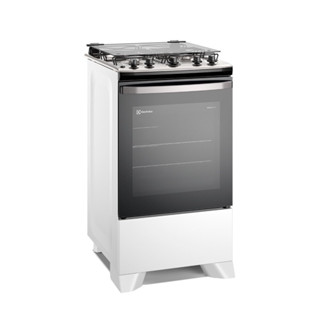 Fogão a Gás de Piso 4 Bocas Electrolux em Inox com VaporBake, - FE4IB em Oferta na Shopee