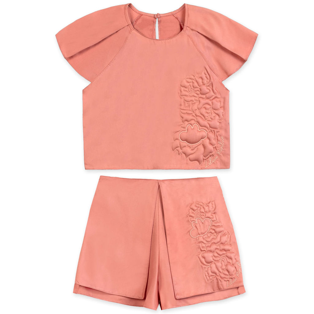 Conjunto Curto Infantil Feminino Lilica Ripilica