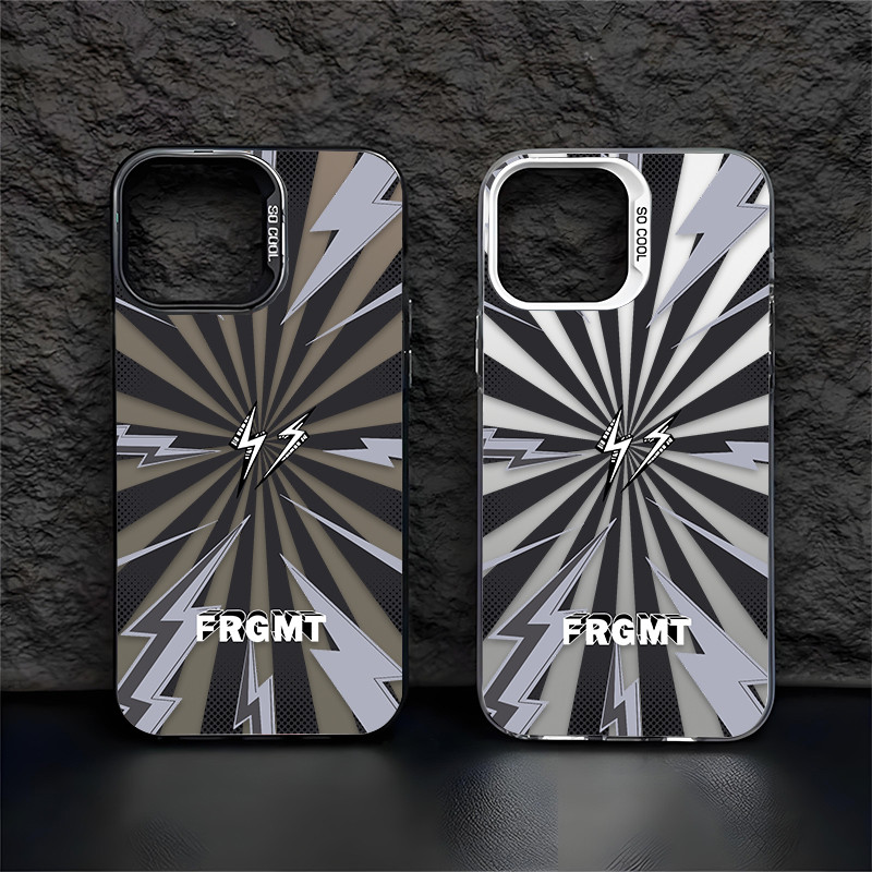 Capa Para Samsung S24 Plus S23 FE S23 Ullta S21 S22 S20 A56 A55 A54 A16 A15 A35 IMD Luxo Fosco Relâmpago Na Moda Starful