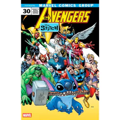 Marvel - Os Vingadores 23/80 - Capa Variante Stitch - Novo/Lacrado