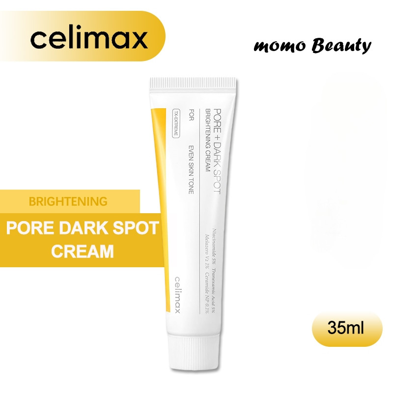 Creme Clareador de Poros e Manchas Escuras Celimax 35ml |     Com Niacinamida e Ácido Tranexâmico para Pele Sensível