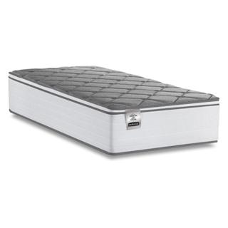 Colchão Solteiro Molas Com Pillow Max Force 88x188x27cm Branco/Cinza Inducol - Suporta Até 200 Kg em Oferta na Shopee