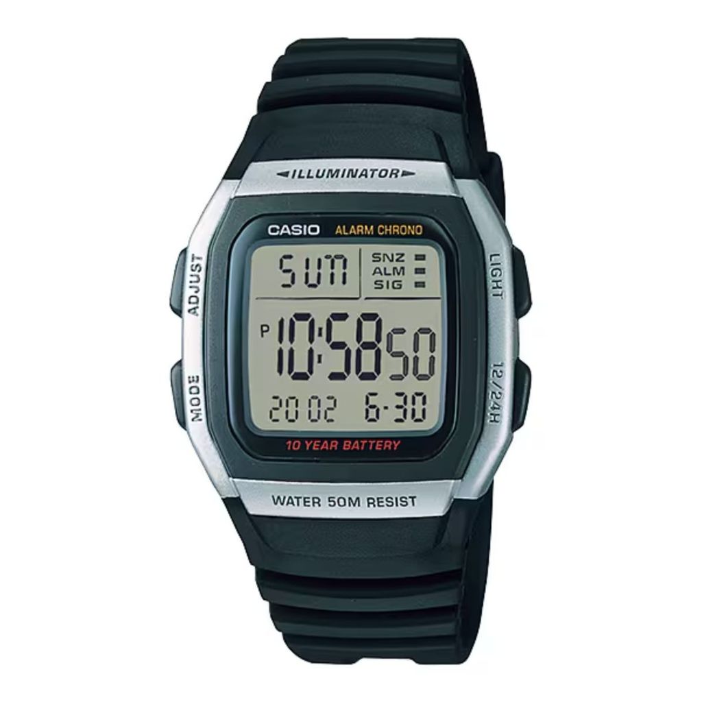 RELÓGIO CASIO MASCULINO STAND DIGITAL W-96H-1AVDF
