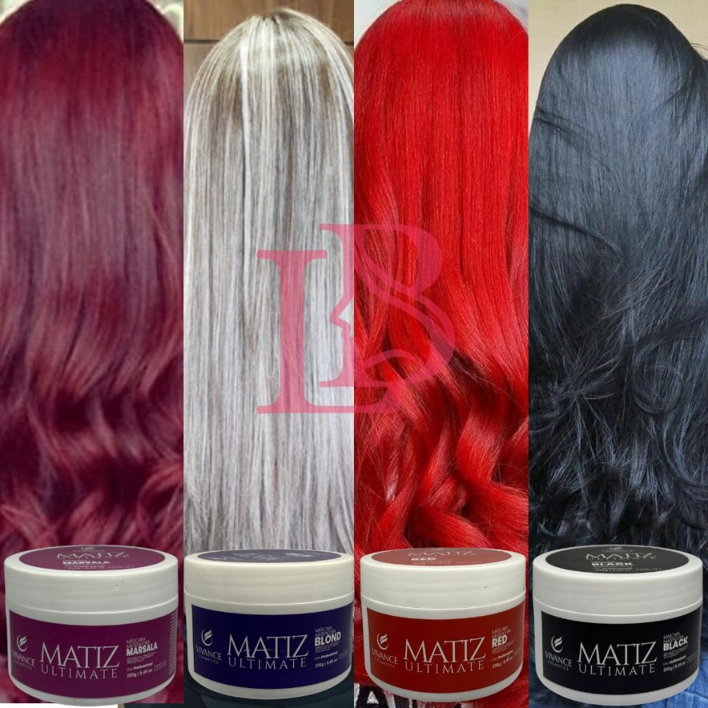 Máscara Tonalizante Matizadora Resultado 100% Natural Sem Amônia 250g em Oferta na Shopee