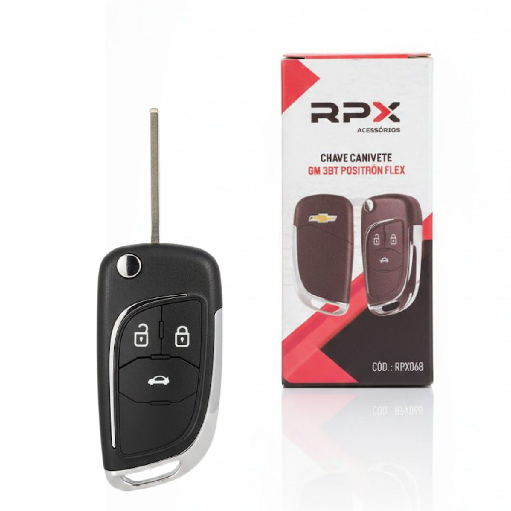 Chave Canivete Compativel Com Alarmes Pósitron Rpx-068