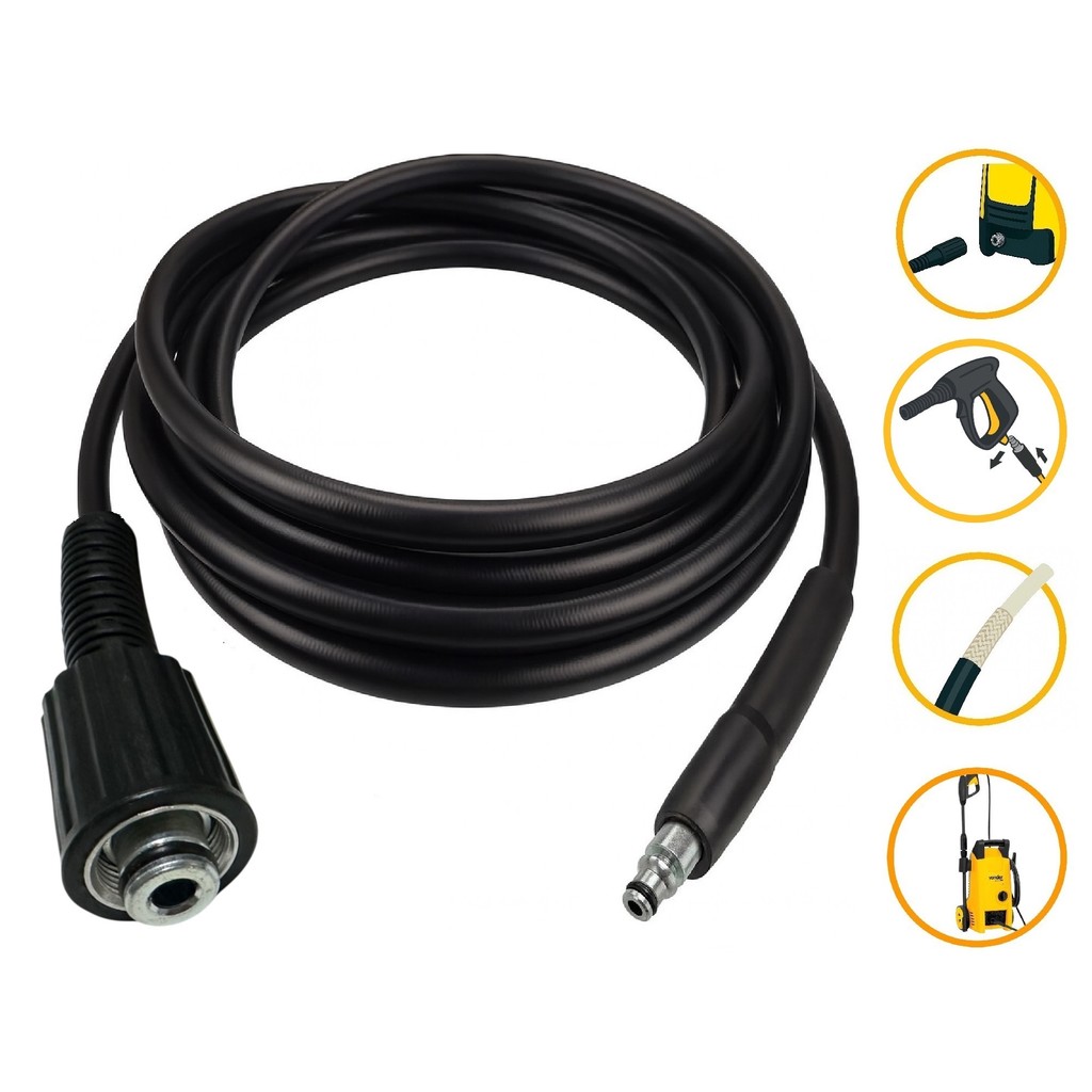 Mangueira de Nylon 5 Mts Vonder LAV 1400 1400W Lavadora
