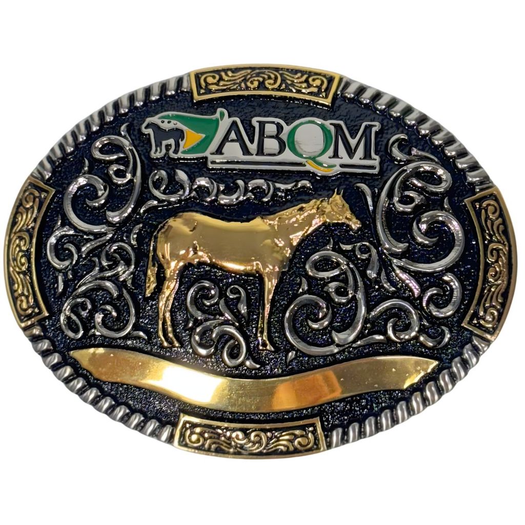 Fivela ABQM Cavalo Quarto De Milha Country Rodeio  Original