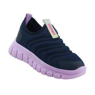 Tênis Infantil Novopé Soft Tech Super Flex Marinho com Lilás em Oferta na Shopee