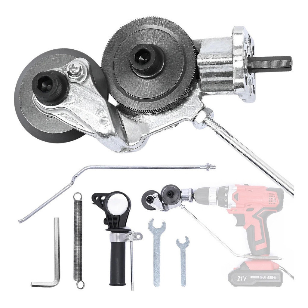 Adaptador Conector Cortador Parafusadeira De Folha Chapa Metal Corte em Oferta na Shopee