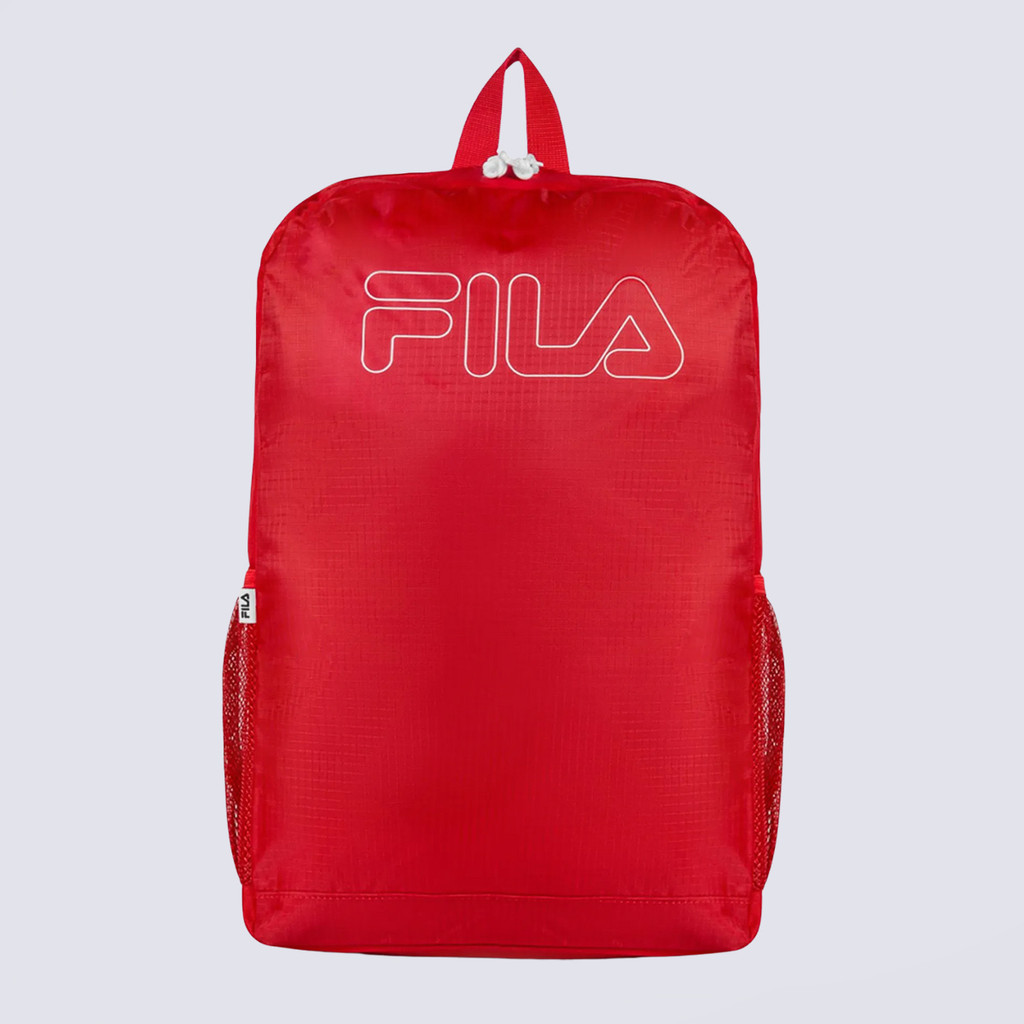 Mochila Fila Basic Outline Vermelho em Oferta na Shopee