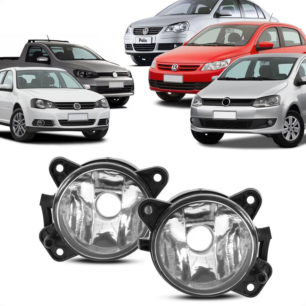 Par Farol De Milha Neblina Gol Voyage Saveiro G5 2009 2010 2011 2012 2013 em Oferta na Shopee