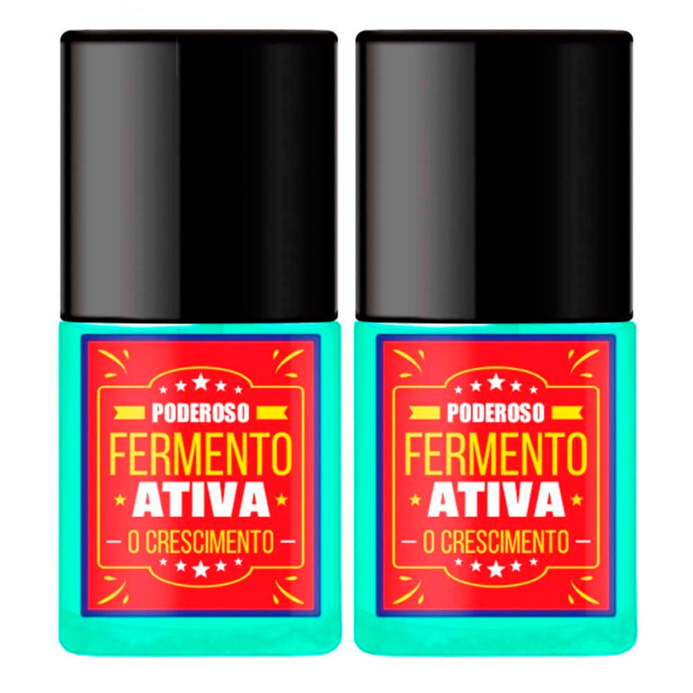 Kit 2 Base Poderoso Fermento Ativa o Crescimento Top Beauty 7ml em Oferta na Shopee