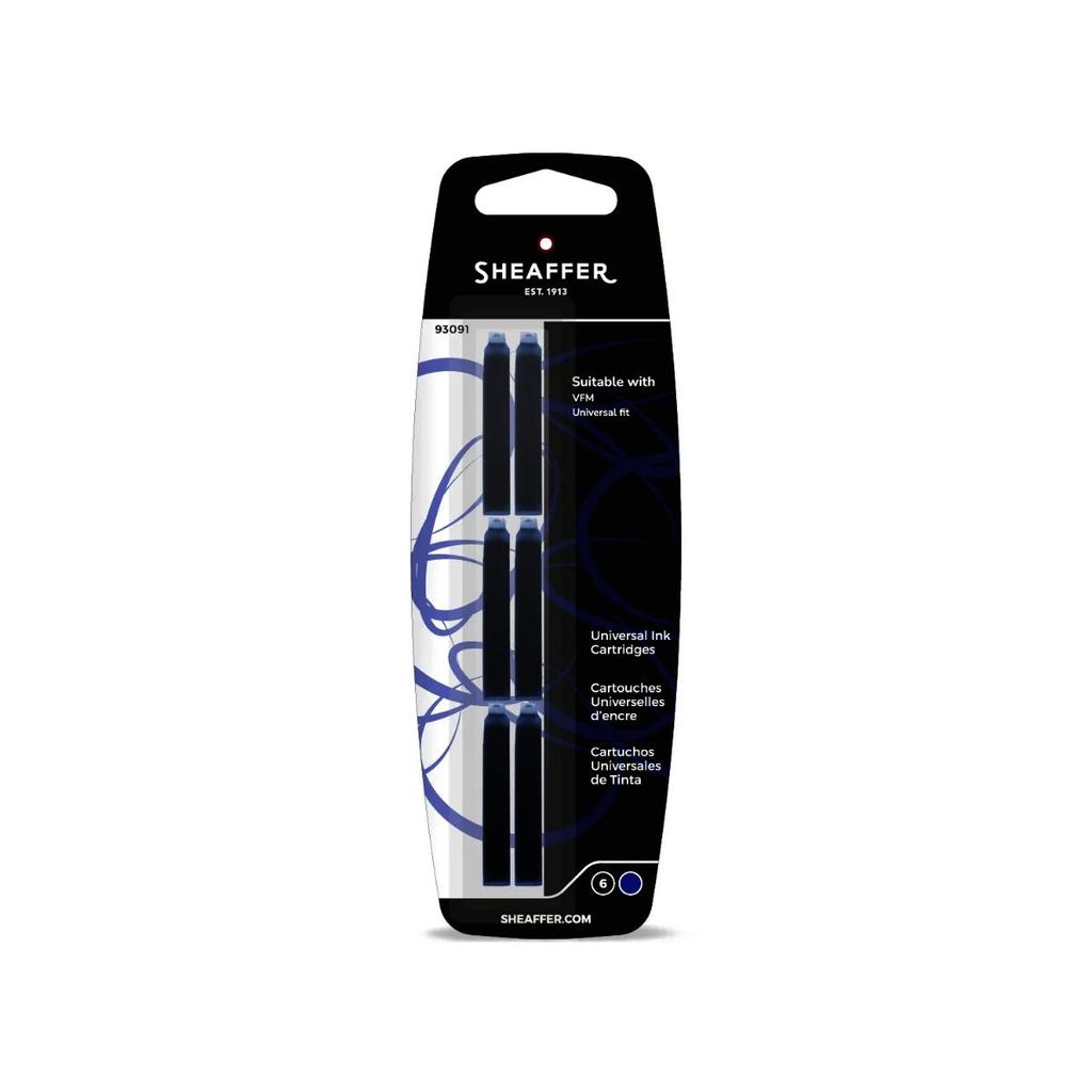 Cartucho de Tinta Para Caneta Tinteiro Sheaffer VFM - Blue