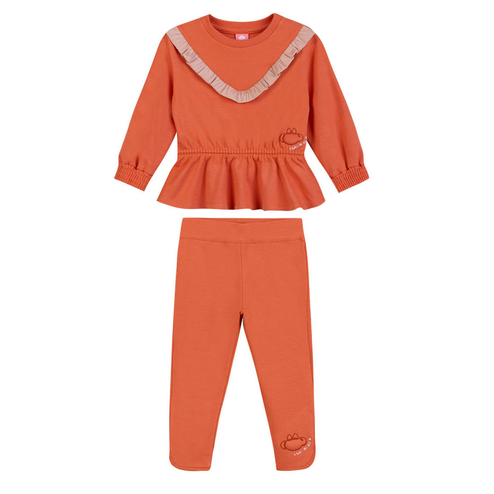 Conjunto Moletinho Bebê Feminino Lilica Ripilica em Oferta na Shopee