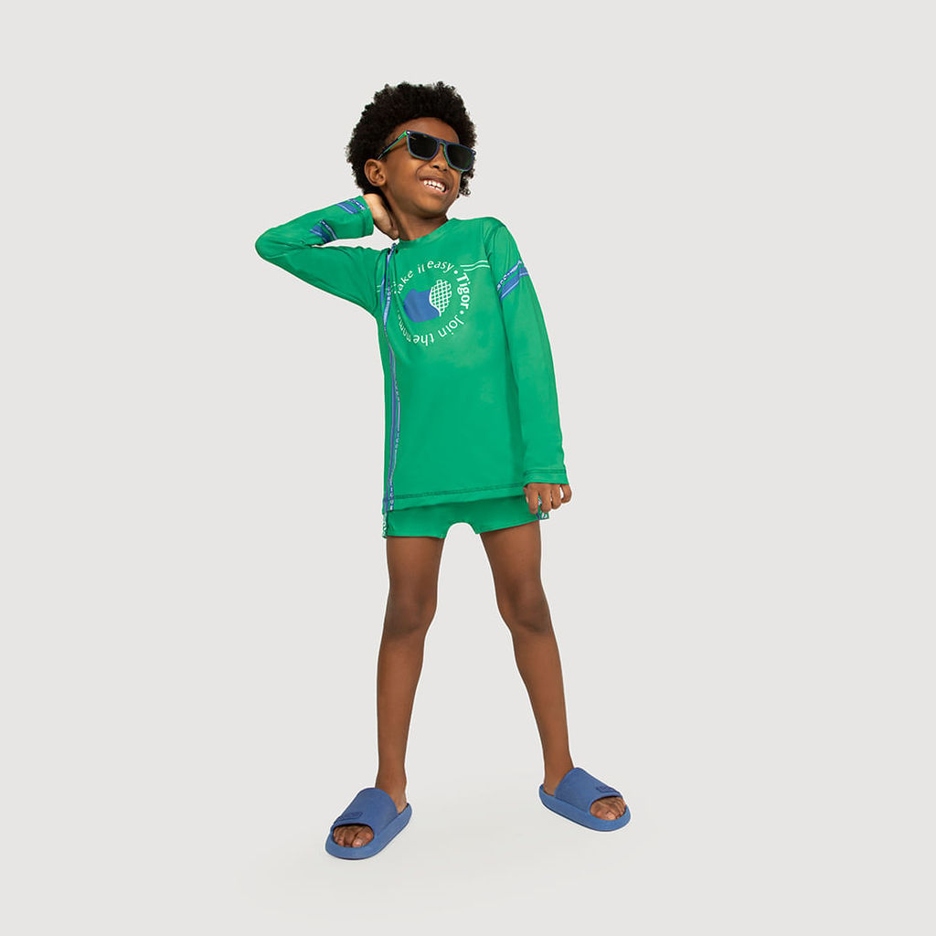 Sunga Boxer Infantil Masculina Tigor