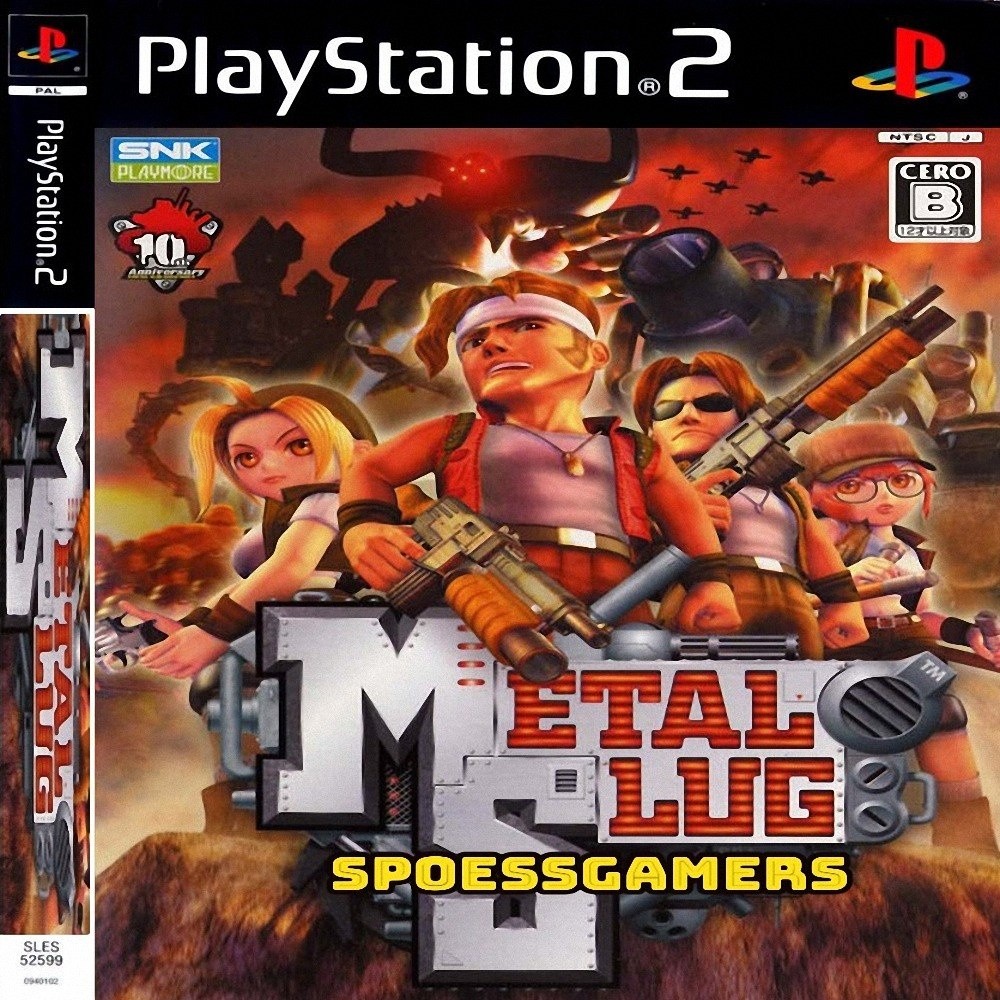 Jogo Ps 2 Metal Slug 3d Ps2 Desbloqueado