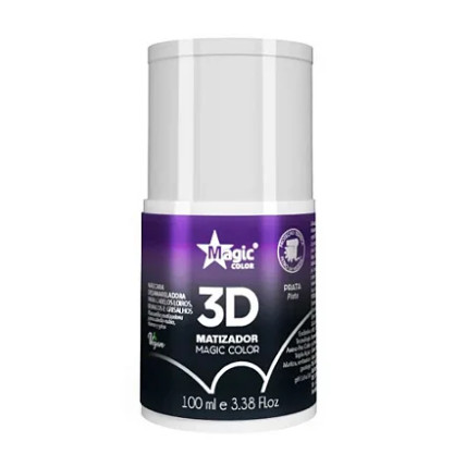 Matizador 3D Magic Color Prata 100ml