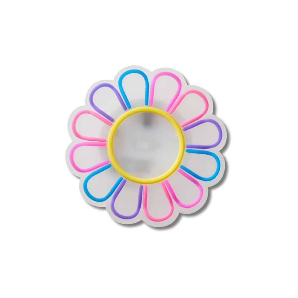 Jibbitz™ Flor do Arco-Íris Com Led
 UNICO em Oferta na Shopee