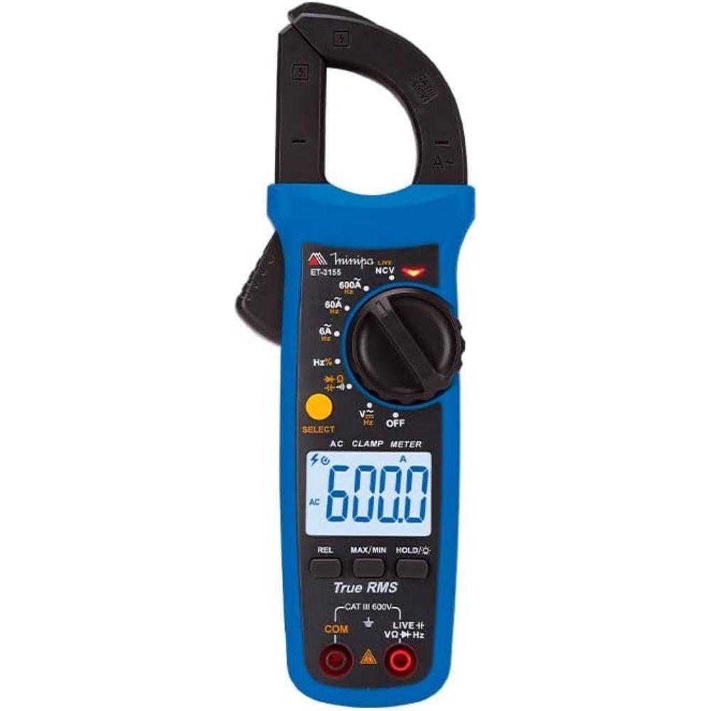 Alicate Amperímetro Digital CATIII 600V ET-3155 MINIPA em Oferta na Shopee