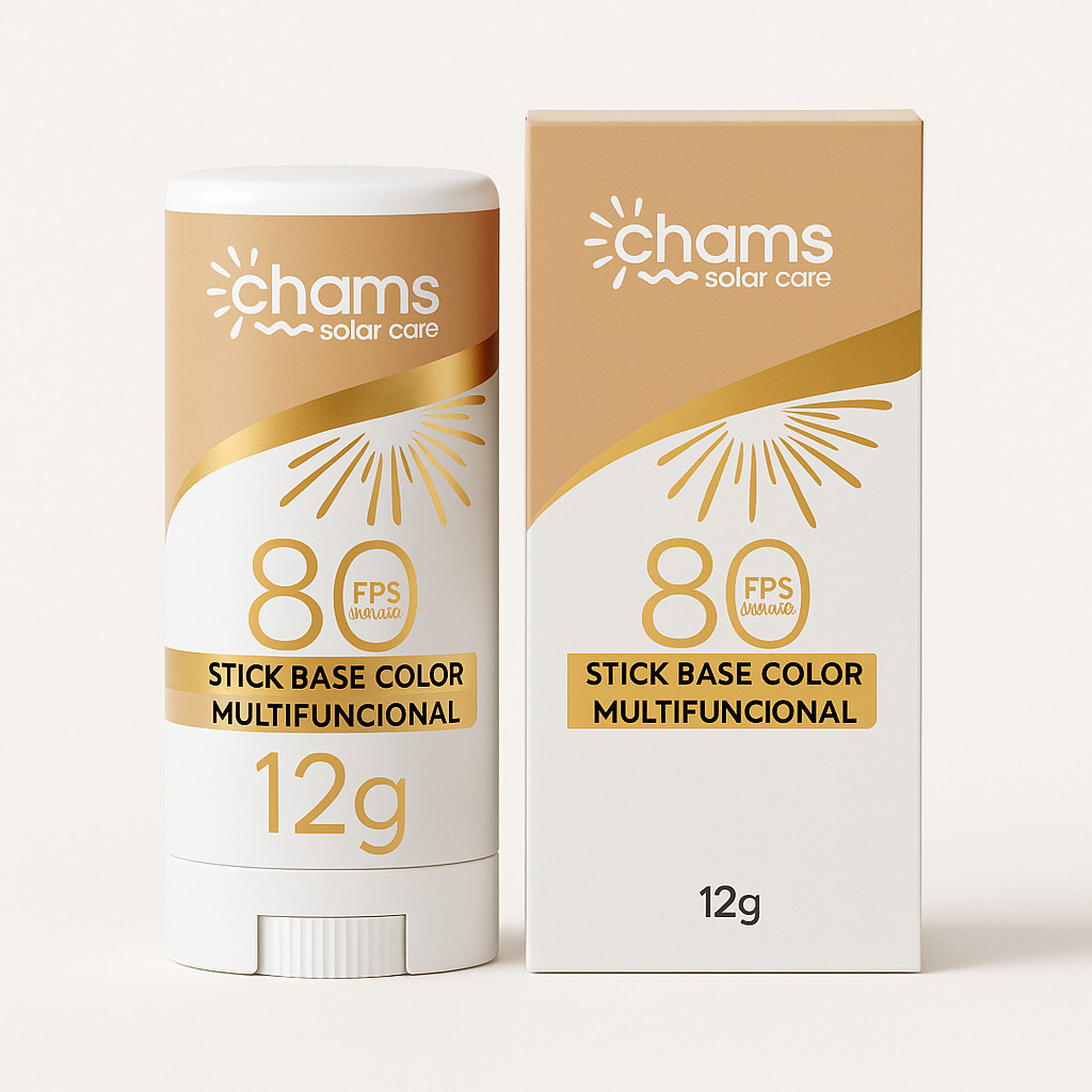 Chams Stick Multifuncional Com Cor FPS 50 e 80 12g Color Adapt em Oferta na Shopee