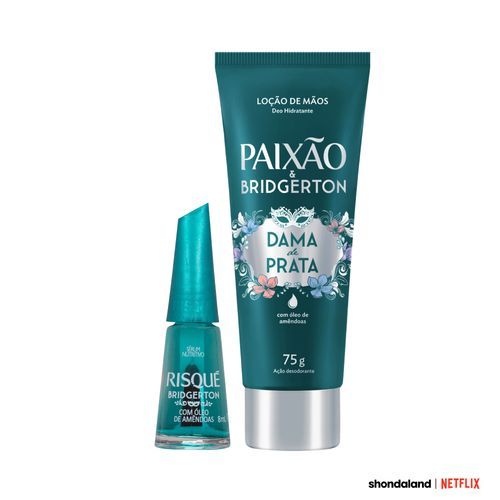Kit Paixão + Risqué & Bridgerton Spa Mãos - 2 unidades em Oferta na Shopee