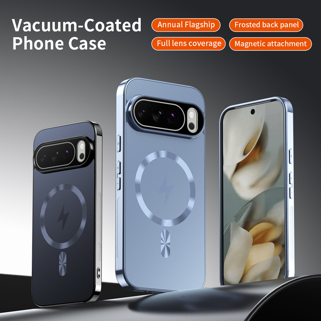 Capa magnética transparente para Google Pixel