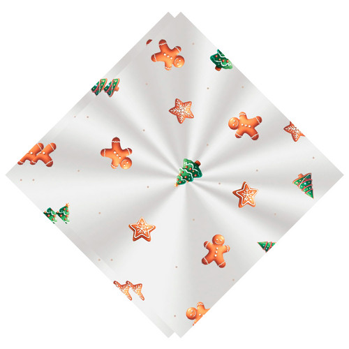 Embalagem Saco Transparente Natal 15x22cm 50 Unidades Cromus em Oferta na Shopee