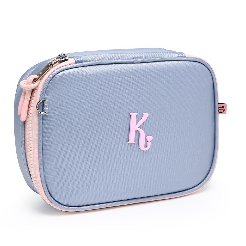 Estojo Box Escolar Feminina Organizador Grande Chaveiro Kika em Oferta na Shopee