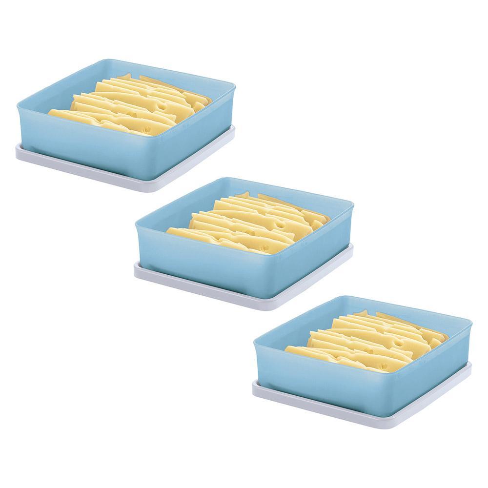 Kit 3 Potes Hermético Tupperware Mini Refri Line 400ml