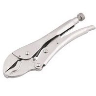 Alicate De Pressão Cromado Mordente Curvo 10 polegadas 250mm Profissional