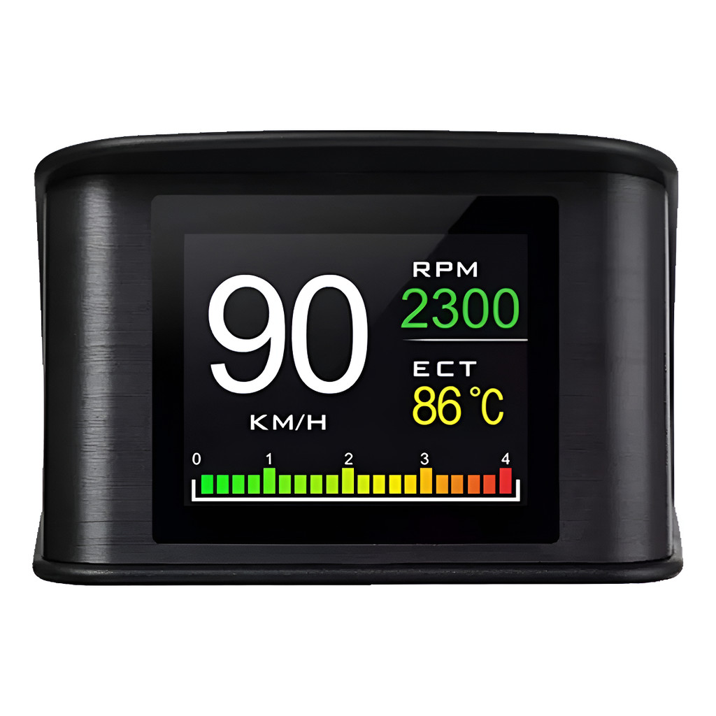 Marcador De Temperatura Obd2 E Velocímetro Digital P/ Carro