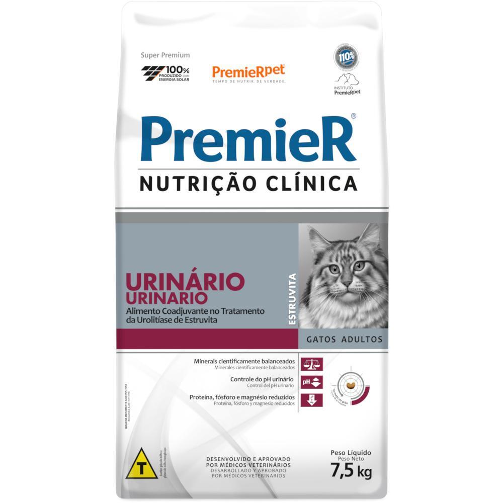 Ração PremieR Nutrição Clínica Urinário Gatos Adultos 7,5kg em Oferta na Shopee