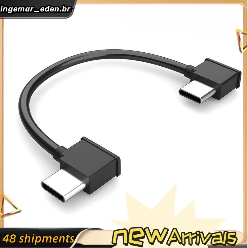 Ângulo Reto 15cm USB-C Para Tipo Cabo Conector De Dados De Carregamento Air 2 Mini 2