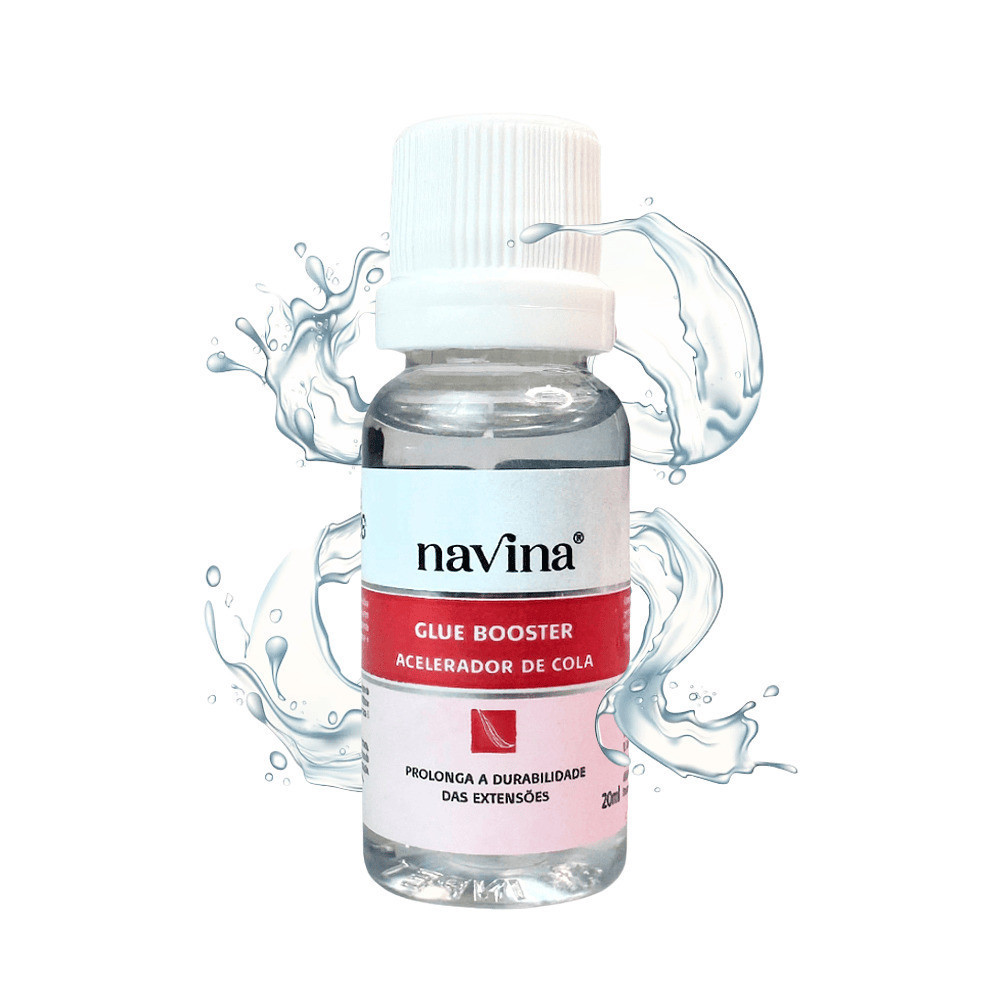 Acelerador de Cola Navina para Cílios Glue Booster 20ml em Oferta na Shopee