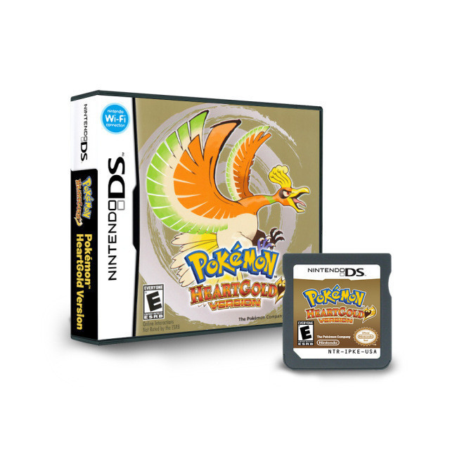 POKEMON HEART GOLD Para Nintendo DS 3DS/NDSL/NDSi/NDSiLL (Inglês/Versões Chinesas) Modelo R4
