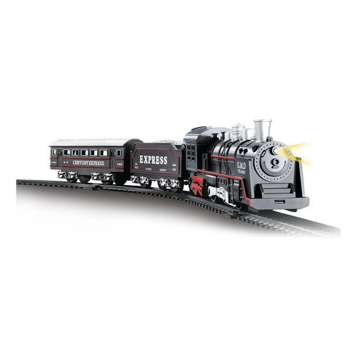 Trem Locomotiva Ferrorama Com Pista 67,5cm Com Luz E Som