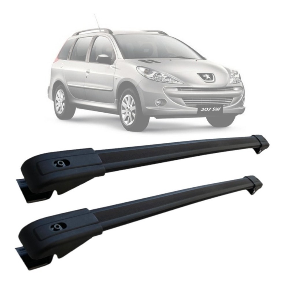 Travessa Rack De Teto Peugeot 206 Sw 207 Sw Bagageiro