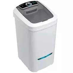 Tanquinho De Lavar Roupa 16kg Newmaq Semiautomático com 9 Programas de Lavagem Branco 127V