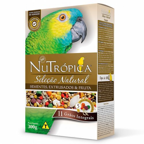 Nutrópica Seleção Natural Papagaio - 300g